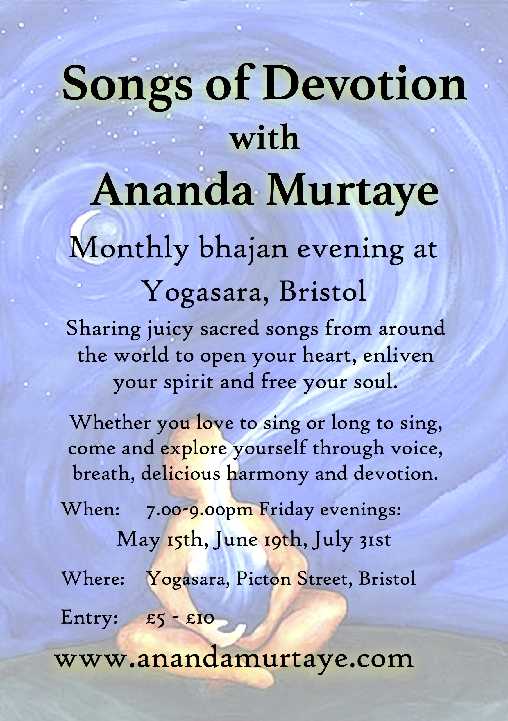 BRISTOL - Songs of Devotion, bhajans and mantras