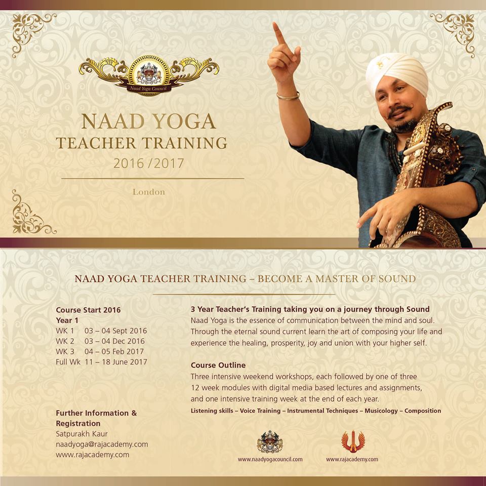LONDON - Naad Yoga Teacher Training