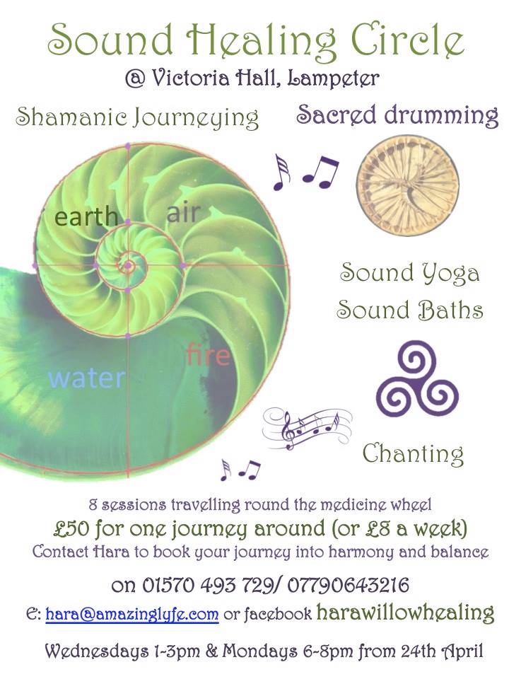 CEREDIGION - Sound Spiral, a healing journey around the medicine wheel