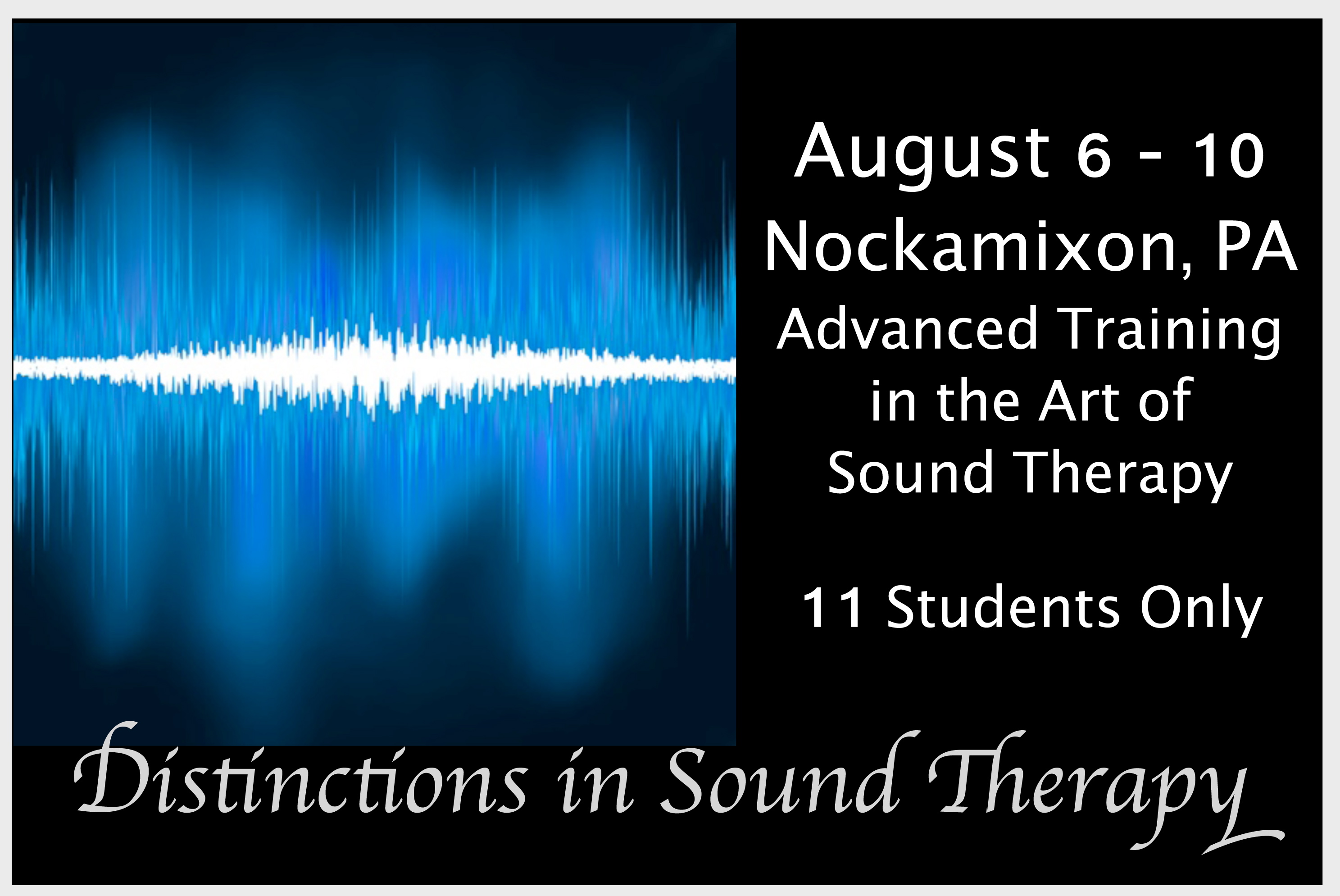 PERKASIE, PA - Distinctions in Sound Therapy