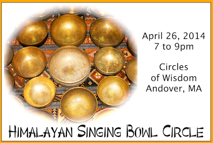 ANDOVER, MASSACHUSETTS - Himalayan Singing Bowl Circle