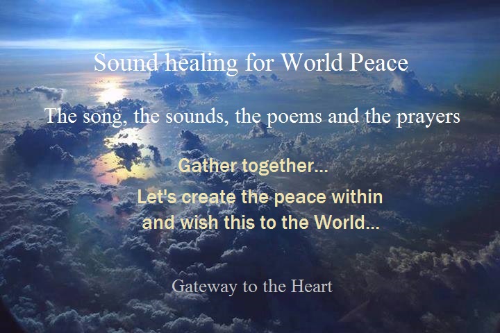 PLYMOUTH - Sound healing for World peace Plymouth - The songs, the sounds, the p