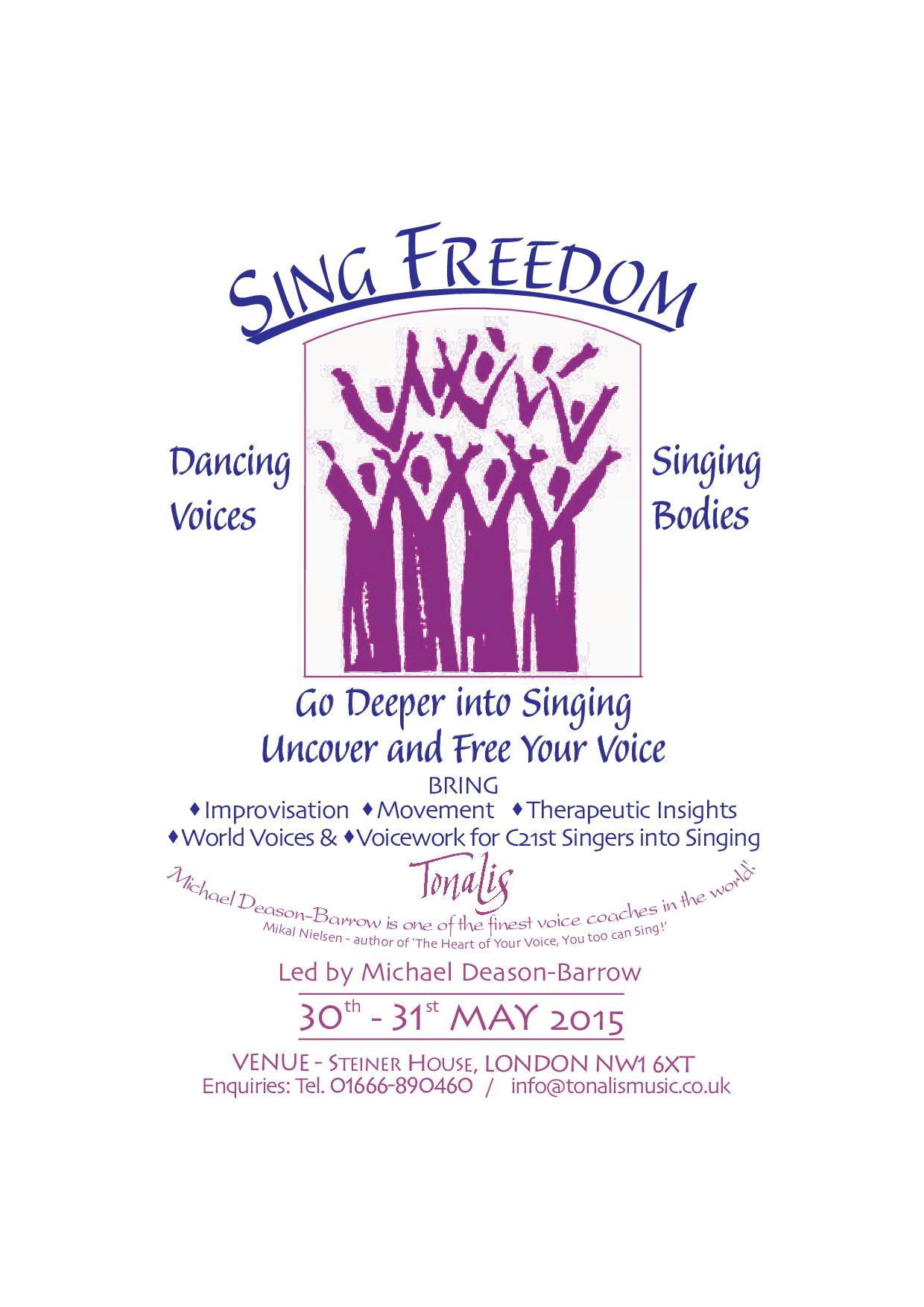 LONDON - Sing Freedom