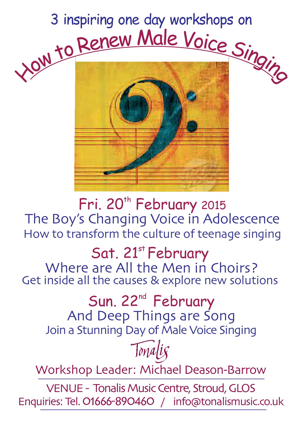 GLOUCESTERSHIRE - How To Renew Male Voice Singing