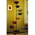 Lotus Tea Light Stand - Chakra Spiral