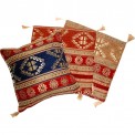 Turkish Cushion - Woven Gold - 2 Colour