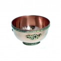 Copper & Brass Offering Bowl - Dragon
