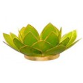 Lotus Tea Light Holder - Peridot