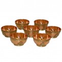 Set of 7 Copper Offering Bowls