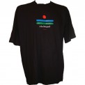 Adults T Shirt - Blessed - Black