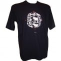 Adults T Shirt - Animal Clock - Black