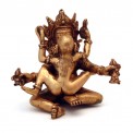 Brass Vajrasattva with consort.