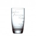 Waterbalance Glasses - "Love" - Set of 2
