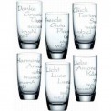 Waterbalance Glasses -  Set of 6