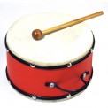 Children's Drum with Wooden Stick