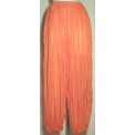 Orange Stripey Cotton Harem Pants