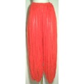 Red Stripey Cotton Harem Pants