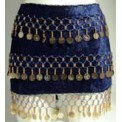 Navy Blue Hip Scarf