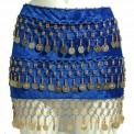 Royal Blue Hip Scarf
