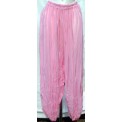 Baby Pink Stripey Cotton Harem Pants