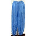 Light Blue Stripey Cotton Harem Pants