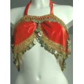 Red Velvet Coin Top