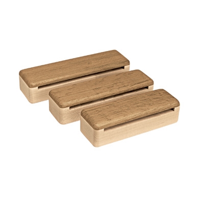 Schlagwerk WB 813 Woodblocks 3 piece Set