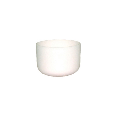 Frosted Crystal Singing Bowl  - 7 Inch