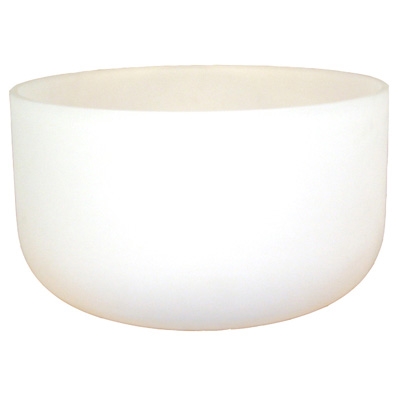 Frosted Crystal Singing Bowl - 24 Inch