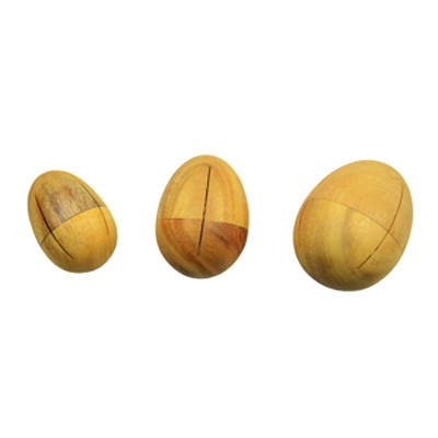 Wooden Egg Shakers 