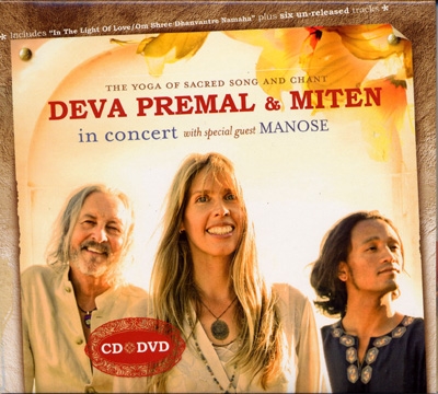 Deva Premal & Miten In Concert with special guest Manose - CD & DVD