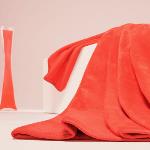 Pure Cotton Blanket - Terracotta