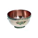 Copper and Brass Offering Bowl - Dragon