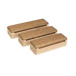 Schlagwerk WB 813 Woodblocks 3 piece Set