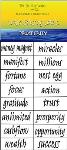 Water Blessing Labels - Prosperity