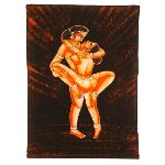 Tantric Batik - Design H - Brown/Yellow