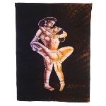 Tantric Batik - Design H - Blue/Yellow