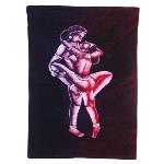 Tantric Batik - Design H - Blue/Pink