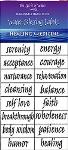 Water Blessing Labels - Healing Medicine