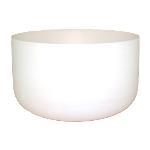 Frosted Crystal Bowl - 20 Inch - Heart - Thymus Chakra