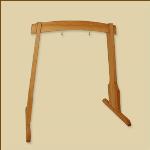 New Wooden Gong Stand - 95 cm