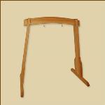 New Wooden Gong Stand - 80 cm