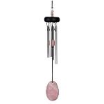 Woodstock Chakra Chimes - Rose Quartz