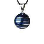 Mexican Musical Bola - Dark Blue Hoops