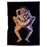 Tantric Batik - Design G - Blue/Yellow