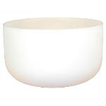 Frosted Crystal Singing Bowl - 24 Inch