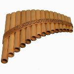 Romanian 15 note Cane Pan Pipe