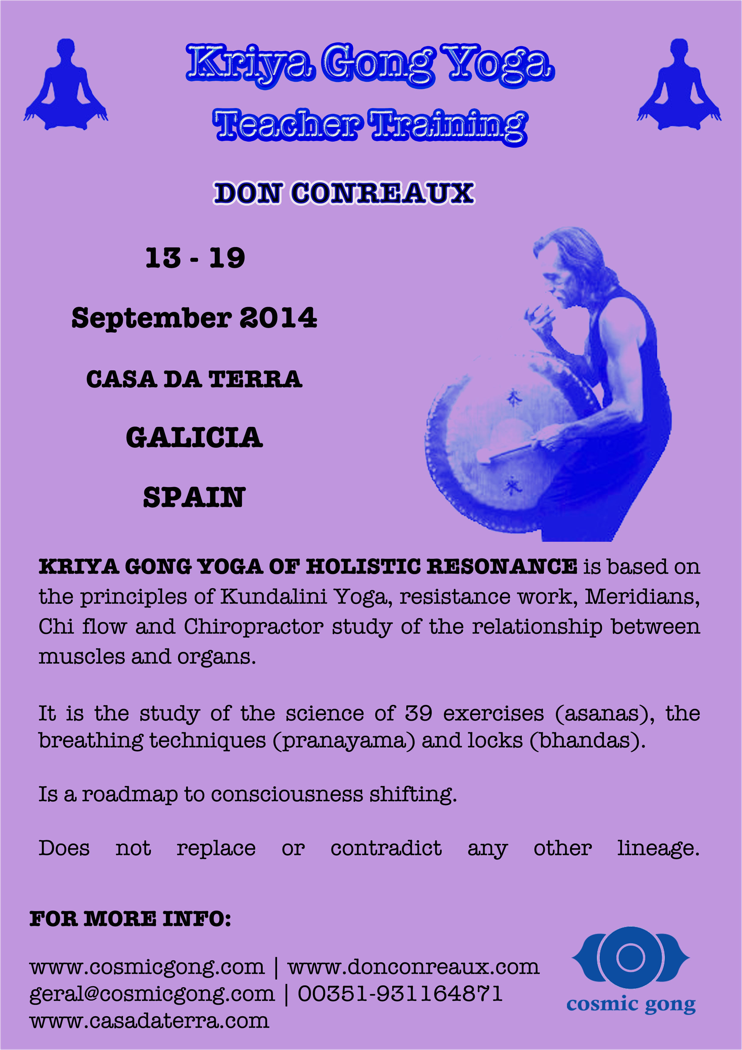 GALIZA (LUGO) - KRIYA GONG YOGA 