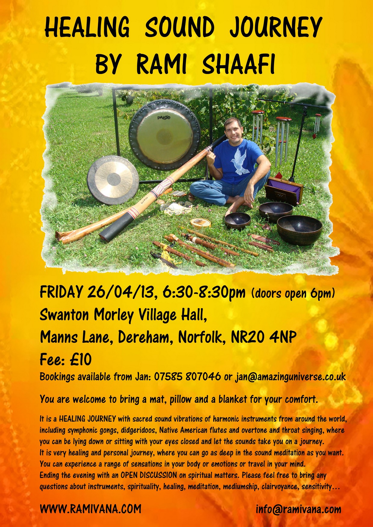 NORFOLK - HEALING SOUND JOURNEY 
