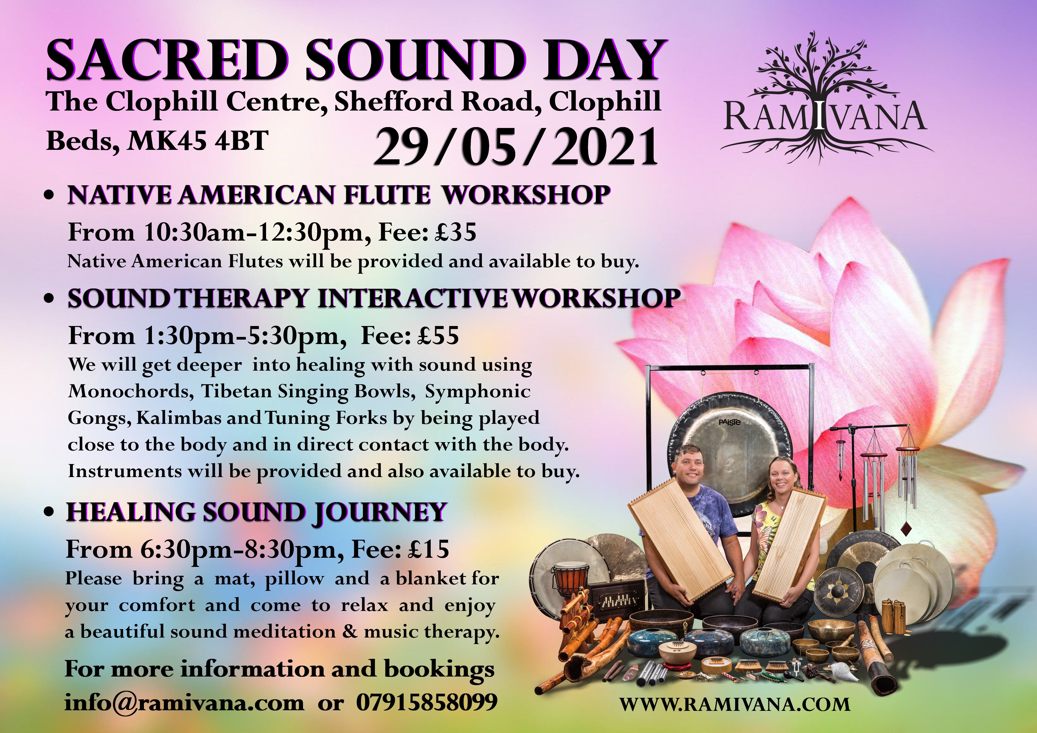 BEDFORDSHIRE - Sound Thrapy Interactive Workshop